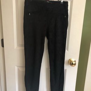 A.B.S. Black faux suede pants size 25